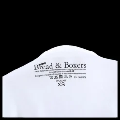 Bread & Boxers Crew-Neck Relaxed White Vit Outlet