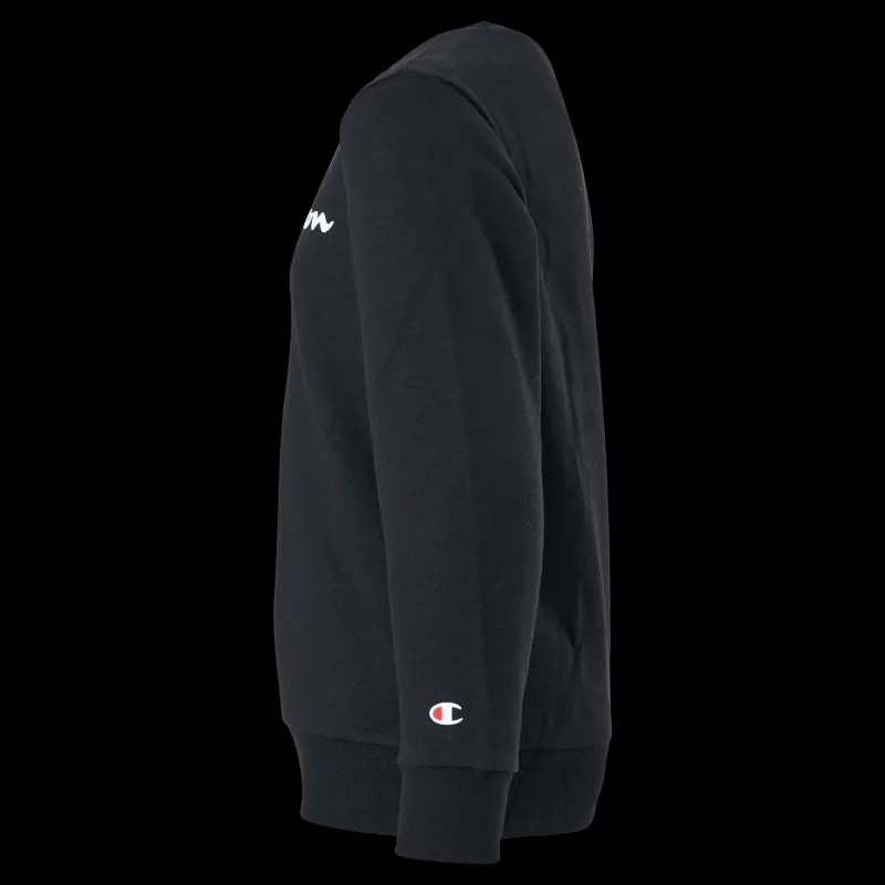 Discount Champion Crewneck Sweatshirt Black Beauty Svart