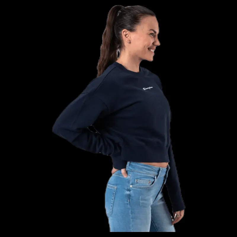 Discount Champion Crewneck Sweatshirt Blue Blå