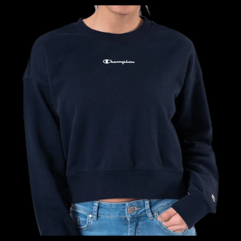 Discount Champion Crewneck Sweatshirt Blue Blå
