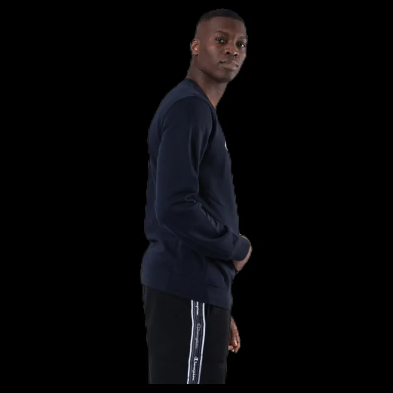 Outlet Champion Crewneck Sweatshirt Blue Blå