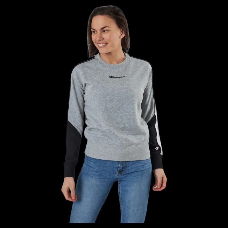 Champion Crewneck Sweatshirt Grey Grå Clearance