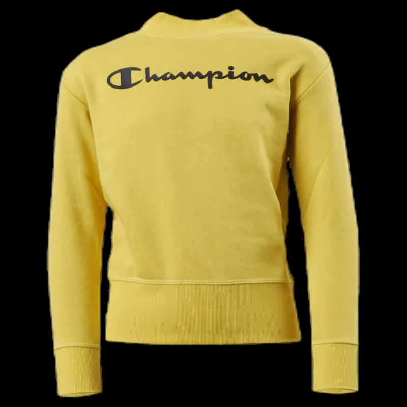 Champion Crewneck Sweatshirt Jr Yellow Gul