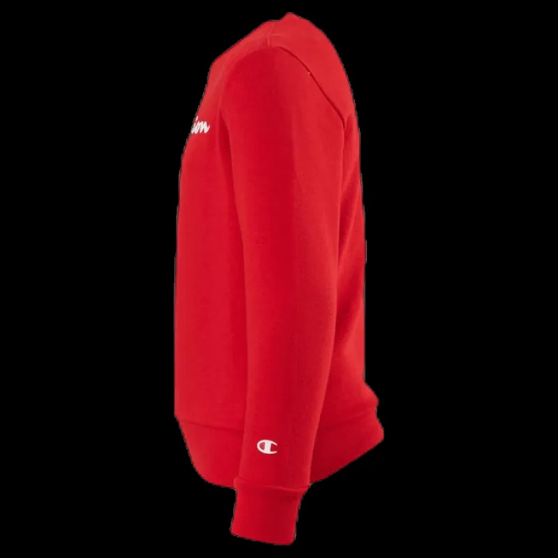 Champion Crewneck Sweatshirt Junior Red Röd Online