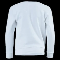 Champion Crewneck Sweatshirt Junior White Vit Discount