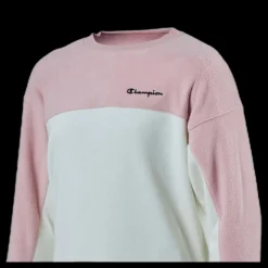 Champion Crewneck Sweatshirt Junior Pink Rosa New