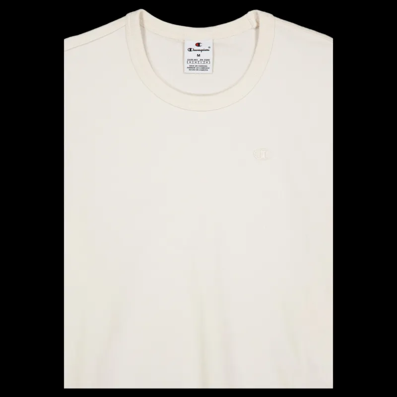 Champion Crewneck Sweatshirt Natural Nt Beige Clearance