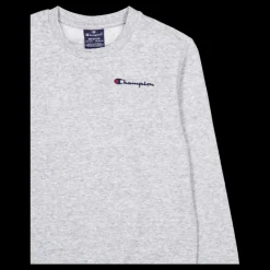 Clearance Champion Crewneck Sweatshirt New Oxford Grey Melange Grå
