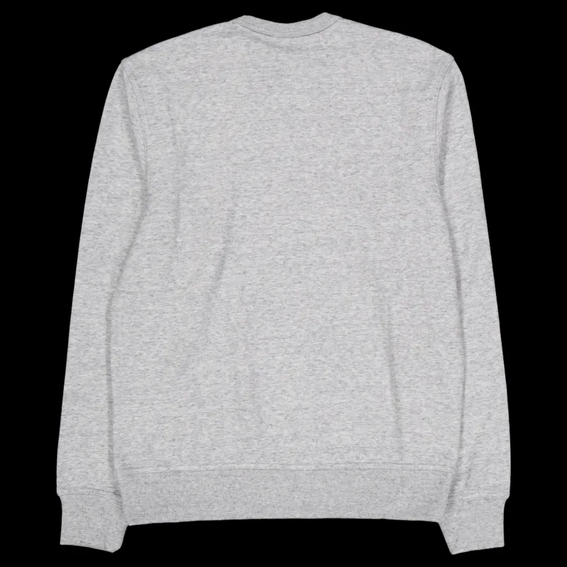Champion Crewneck Sweatshirt New Oxford Grey Melange Grå Discount