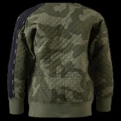Champion Crewneck Sweatshirt Patterned/Green Mönstrad och Grön Online