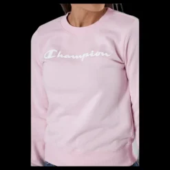 Champion Crewneck Sweatshirt Pink Rosa