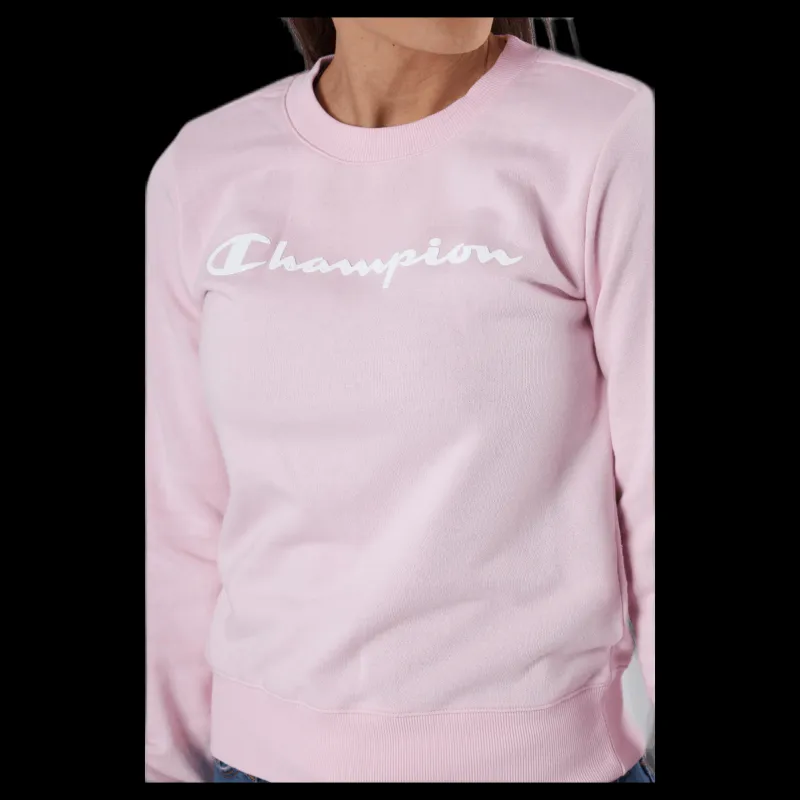 Champion Crewneck Sweatshirt Pink Rosa