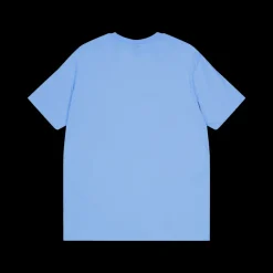 Champion Crewneck T-shirt Azure Blue Blå Clearance
