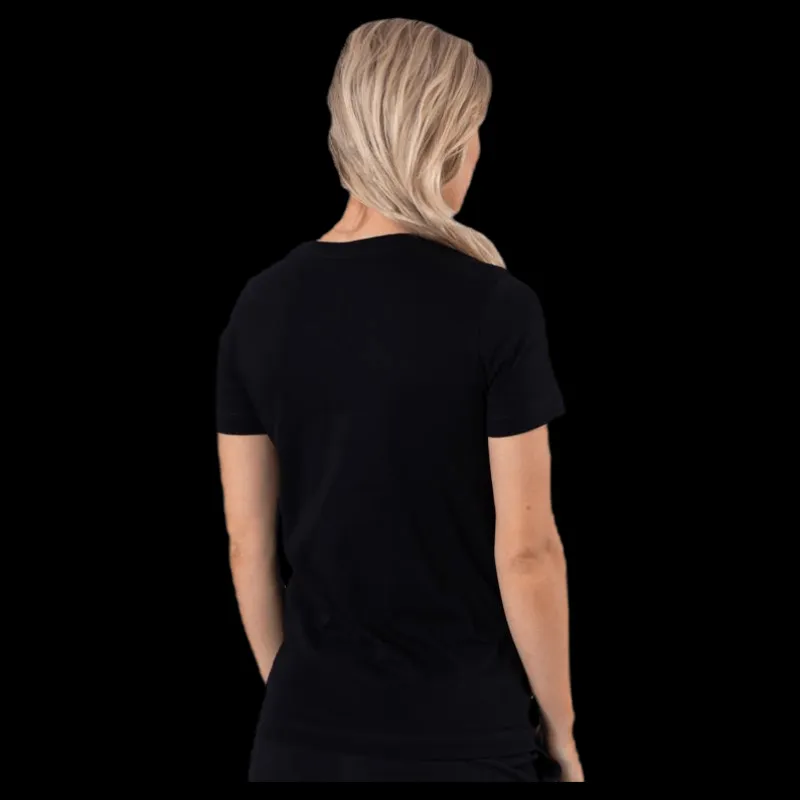 New Champion Crewneck T-Shirt Black Svart