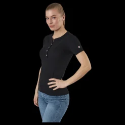 Clearance Champion Crewneck T-Shirt Black Svart