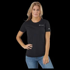 Champion Crewneck T-shirt Black Beauty Svart Clearance