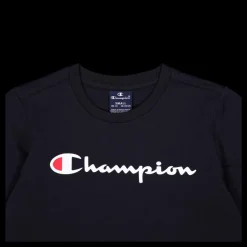 Champion Crewneck T-shirt Black Beauty Svart Best