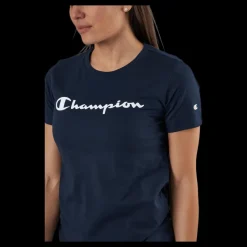 Online Champion Crewneck T-Shirt Blue Blå
