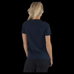 Champion Crewneck T-Shirt Blue Blå Discount
