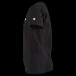 New Champion Crewneck T-Shirt Junior Black Svart