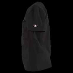 New Champion Crewneck T-Shirt Junior Black Svart