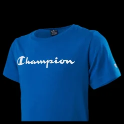 Champion Crewneck T-Shirt Junior Blue Blå Online