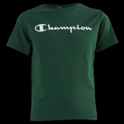 Champion Crewneck T-Shirt Junior Green Grön