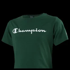 Champion Crewneck T-Shirt Junior Green Grön
