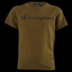 Champion Crewneck T-Shirt Junior Green Grön