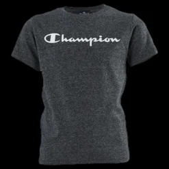New Champion Crewneck T-Shirt Junior Grey Grå