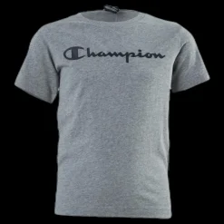 Champion Crewneck T-Shirt Junior Grey Grå Best