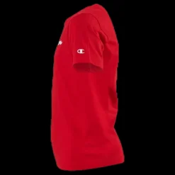 Champion Crewneck T-Shirt Junior Red Röd Outlet