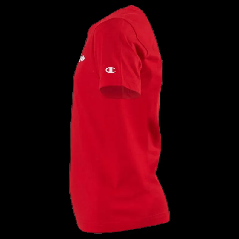 Champion Crewneck T-Shirt Junior Red Röd Outlet
