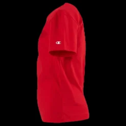 Champion Crewneck T-Shirt Junior Red Röd Outlet