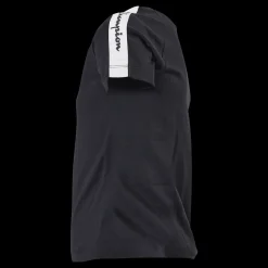 Champion Crewneck T-shirt Kk001 Svart New