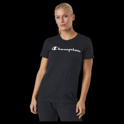 Online Champion Crewneck T-shirt Kk001 Svart