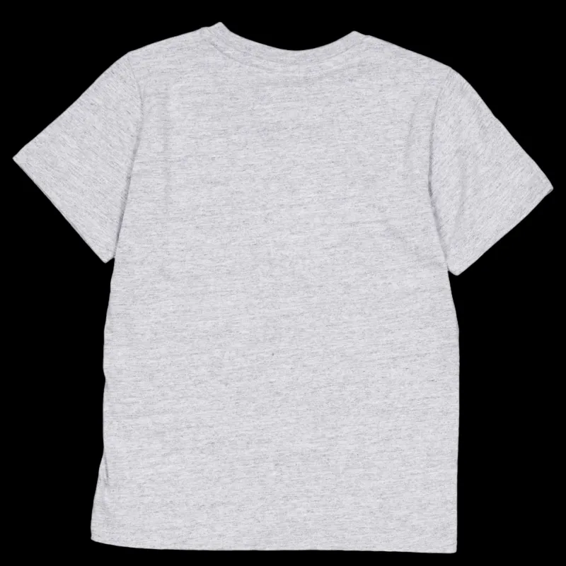 Champion Crewneck T-shirt New Oxford Grey Melange Grå