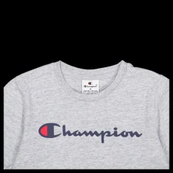 Champion Crewneck T-shirt New Oxford Grey Melange Grå