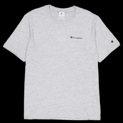 Champion Crewneck T-shirt New Oxford Grey Melange Grå Online
