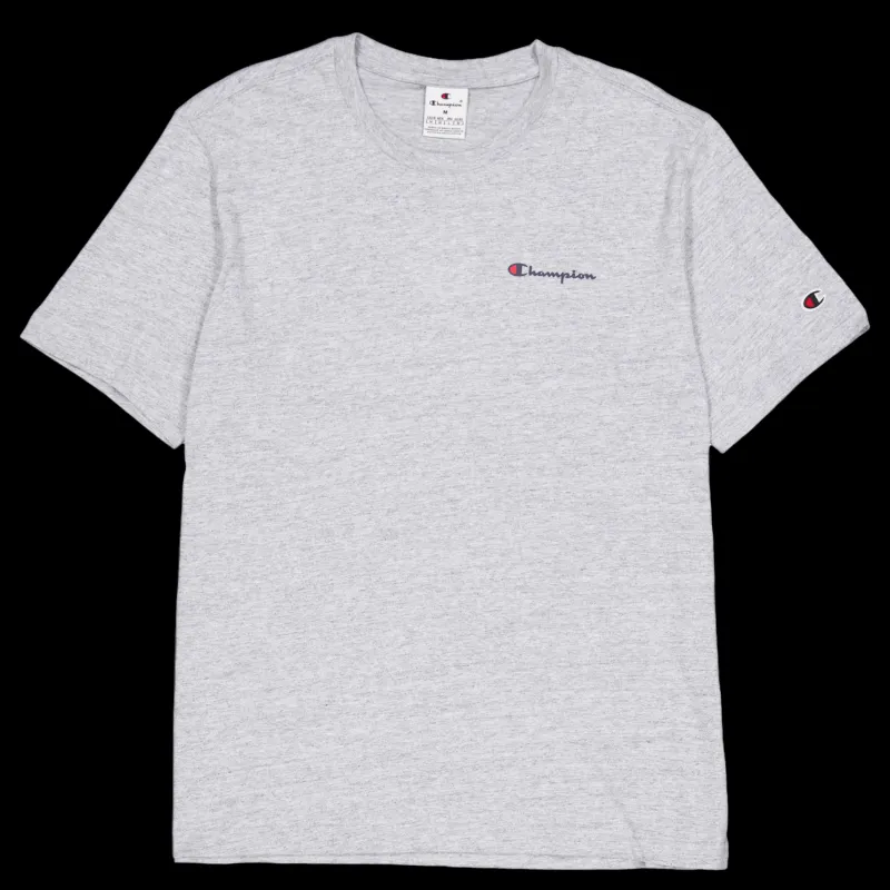 Champion Crewneck T-shirt New Oxford Grey Melange Grå Online