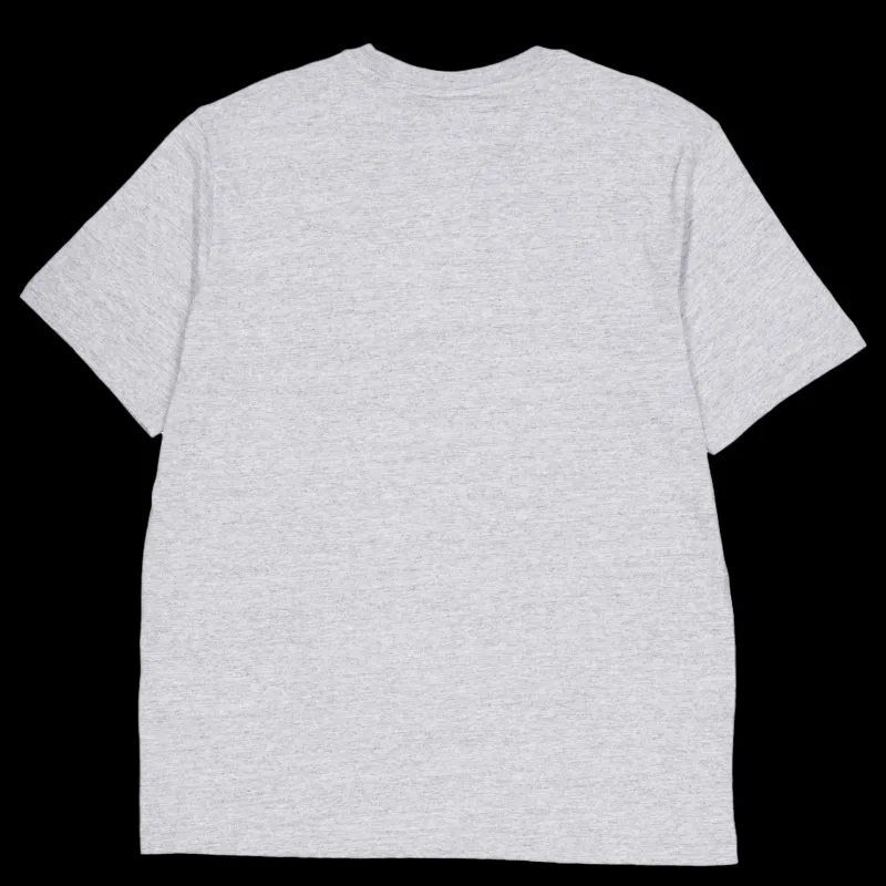 Champion Crewneck T-shirt New Oxford Grey Melange Grå Online