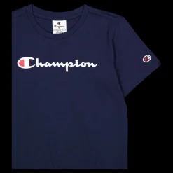 Online Champion Crewneck T-shirt Sky Captain Blå