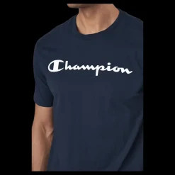 Hot Champion Crewneck T-shirt Sky Captain Blå