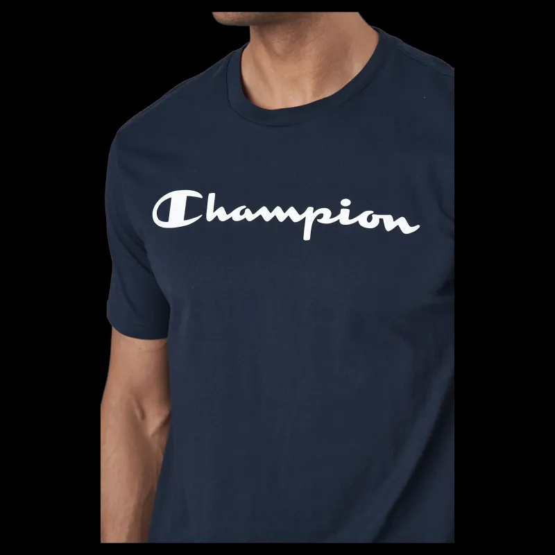 Hot Champion Crewneck T-shirt Sky Captain Blå