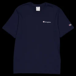 Champion Crewneck T-shirt Sky Captain Blå Best