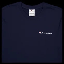 Champion Crewneck T-shirt Sky Captain Blå Best