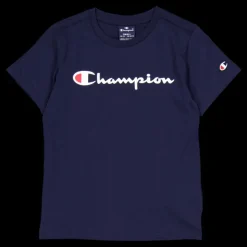 Hot Champion Crewneck T-shirt Sky Captain Blå