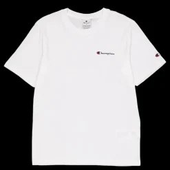 Champion Crewneck T-shirt White Vit Clearance