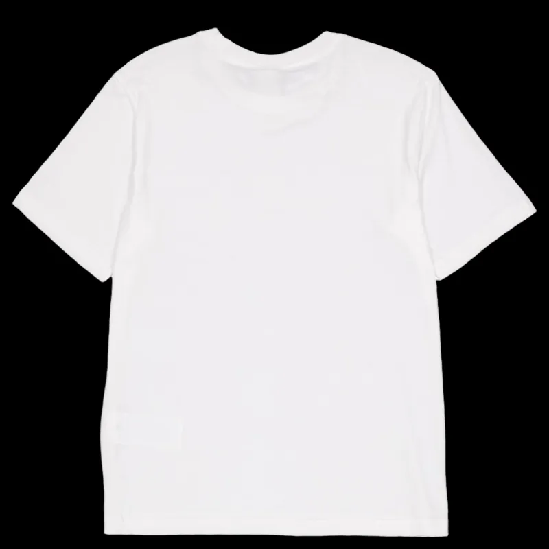 Champion Crewneck T-shirt White Vit Clearance