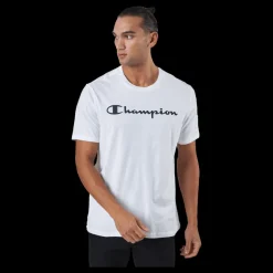 Outlet Champion Crewneck T-shirt Ww001 Vit